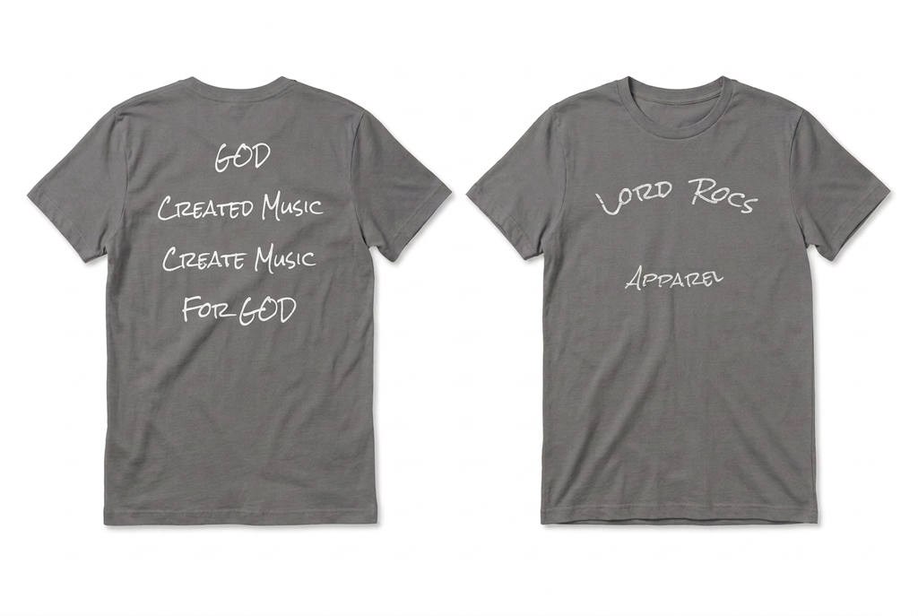 GOD Created Music Create Music For GOD T-Shirt